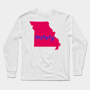 Missouri Misery Long Sleeve T-Shirt